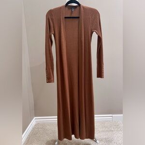 WHBM Long Cardigan Duster